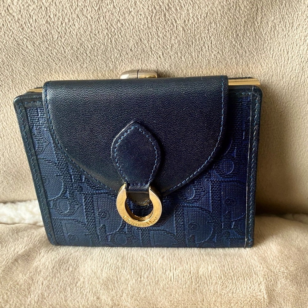 Vtg Dior Trotter Wallet